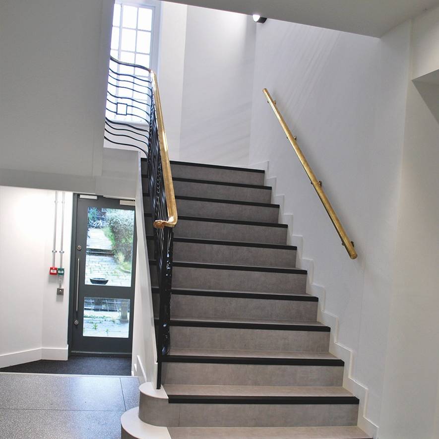 02 Hush - Completed office design & build. Renovation of existing dilapidated staircase