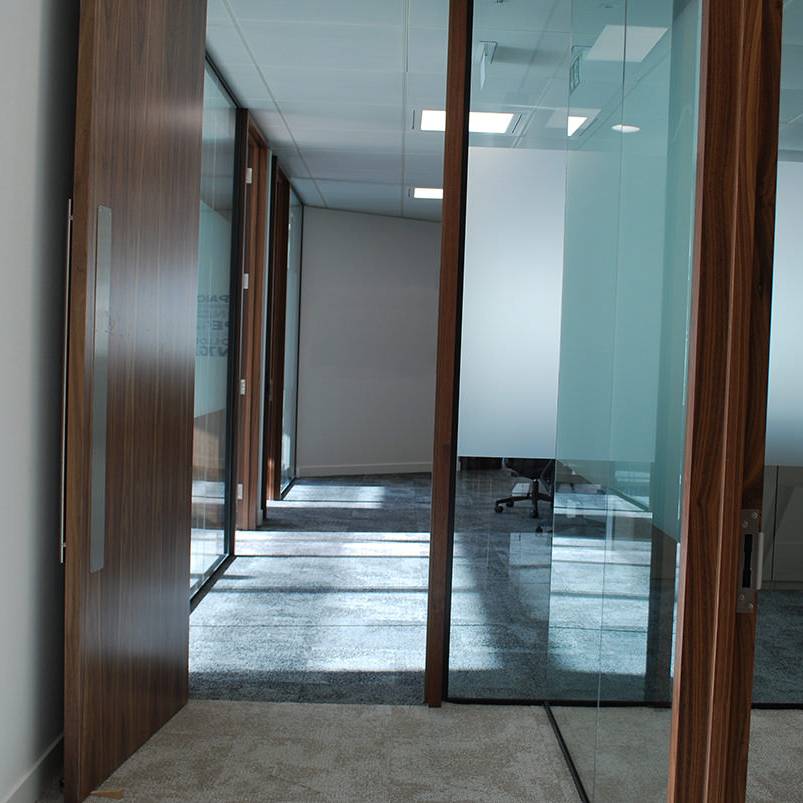05 Augusta Ventures office corridor - completed commercial design & build project