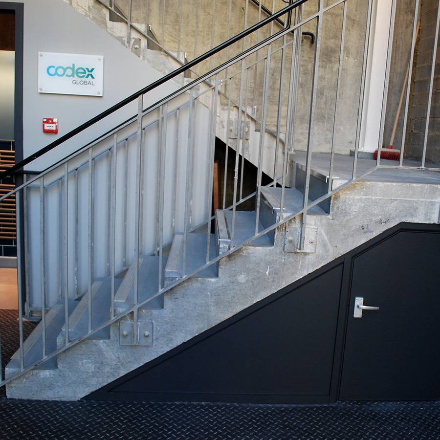07 Codex Global - concrete staircase - industrial design