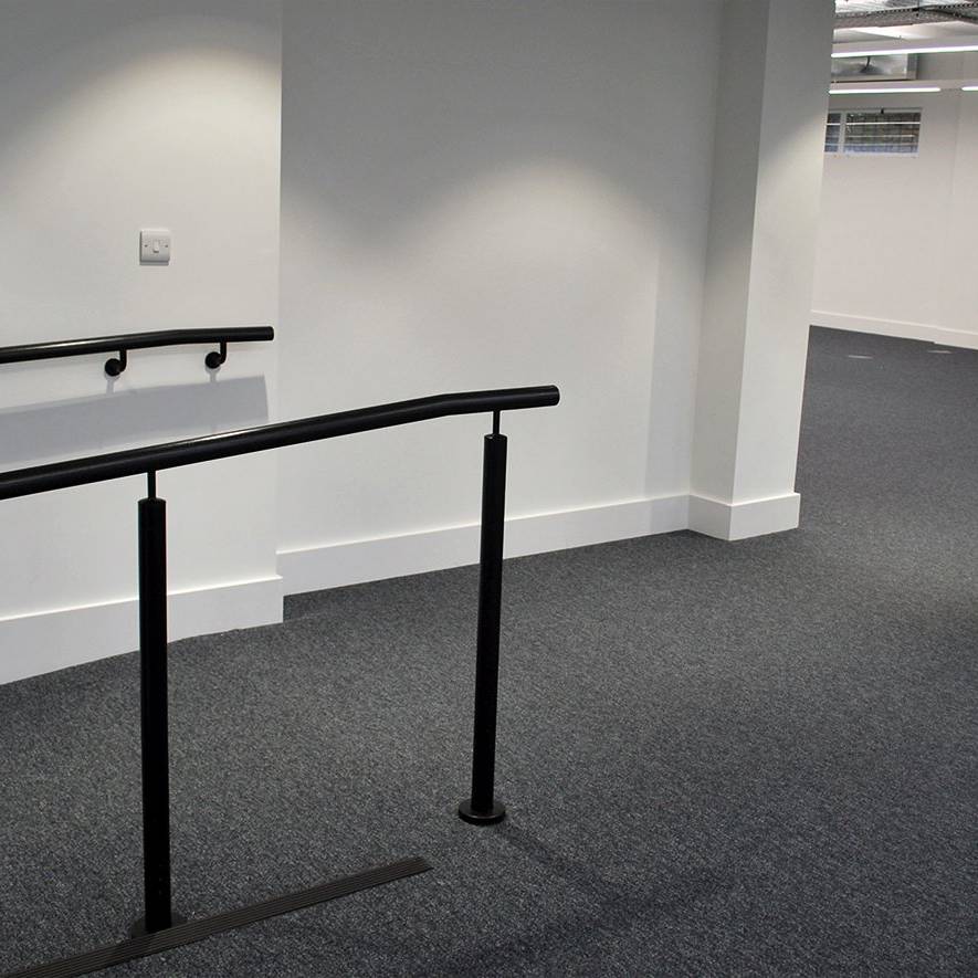 07 Hush - CAT A Office design & build - DDA Compliant access ramp