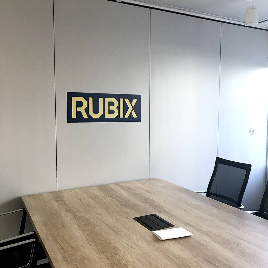08 Rubix company signage