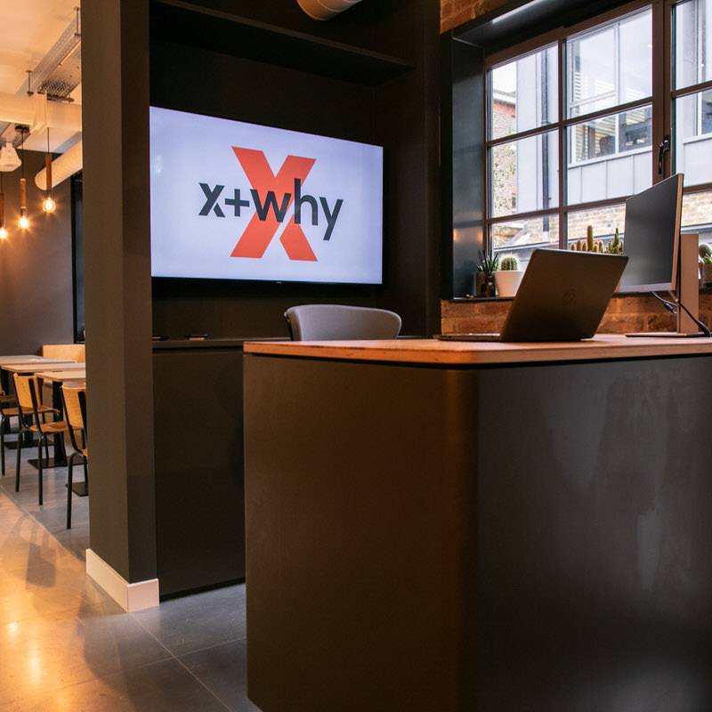 1 - X+WHY HP Units Clubhouse - East London office - design & build - high quality finish