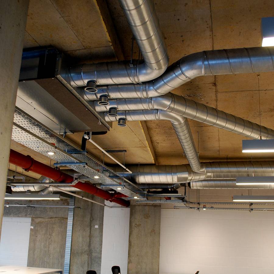 15 Codex Global - exposed M&E - Industrial office design