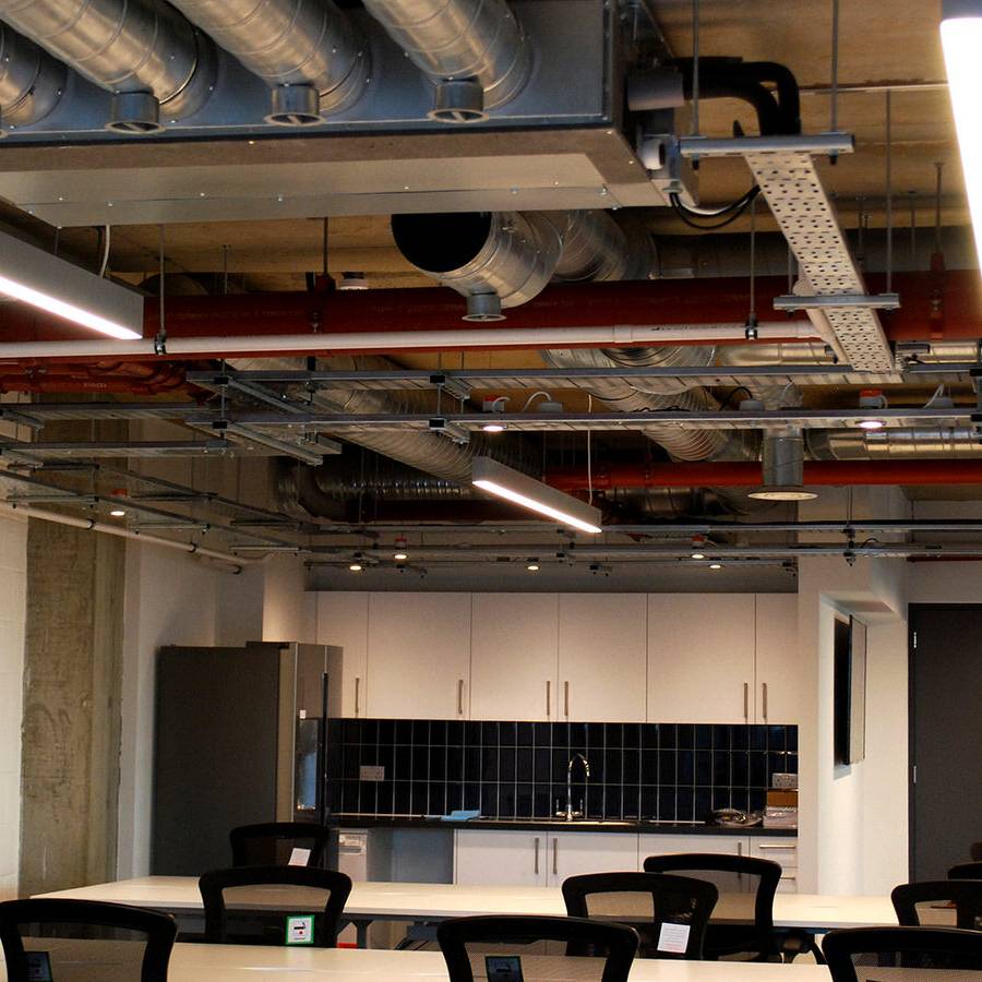 16 Codex - industrial inspired workplace design and build