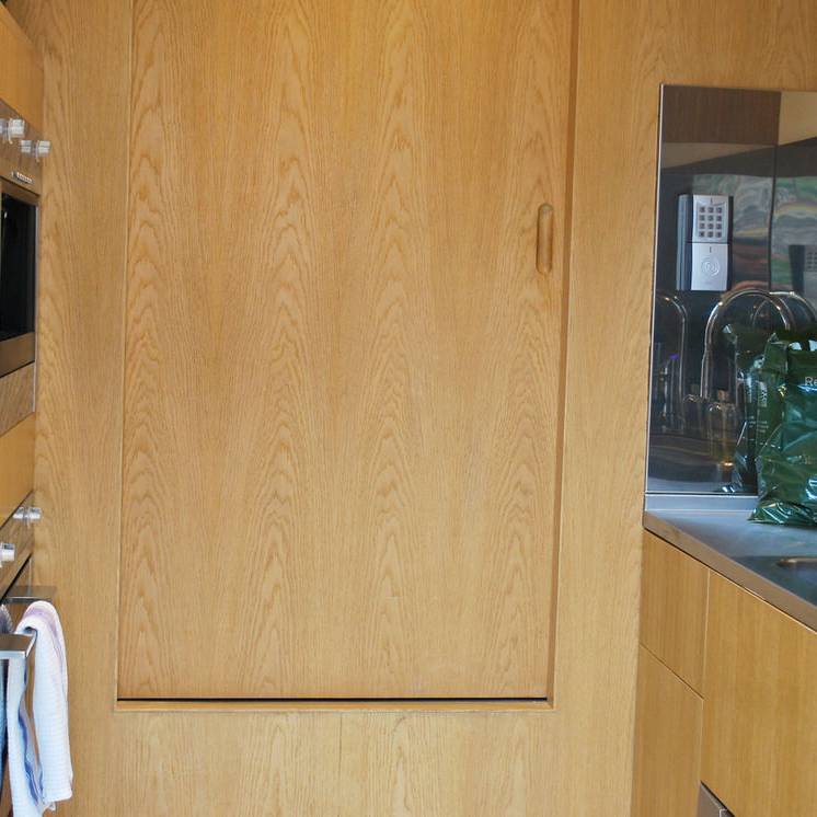 17 Melqart timber clad walls - coffee point, high end design & build