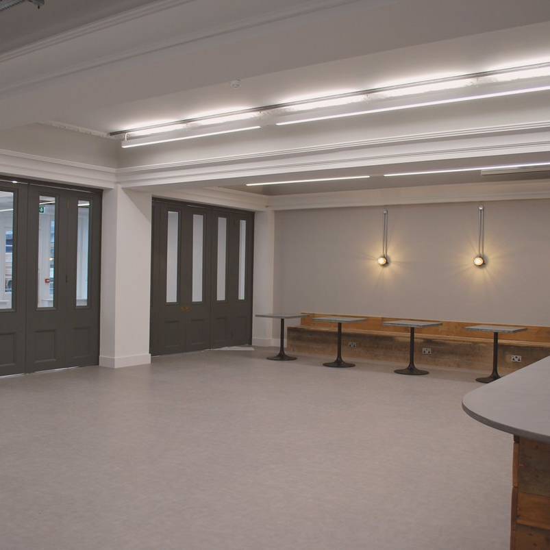 18 Hush breakout area with sliding folding walls