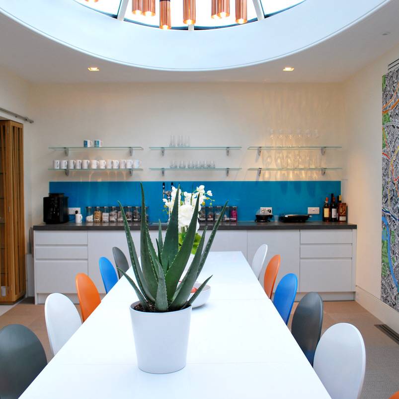 18 Melqart tea point and breakout area - modern fresh design