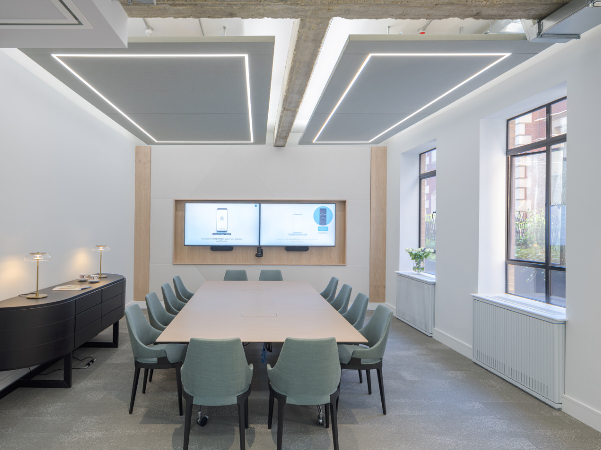 MJ Hudson -index - meeting rooms with high end furniture & finishes - design & build
