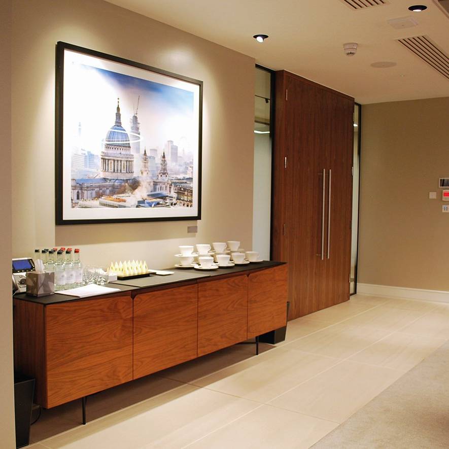 06 CDR - Law firm's Boardroom, design & build, Workplace fit out