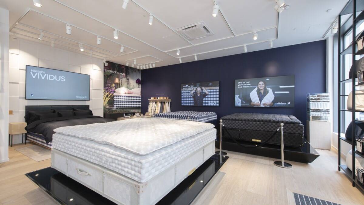 Hästens beds retail design and build fit out central London